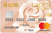 UOB Lady's Solitaire Card